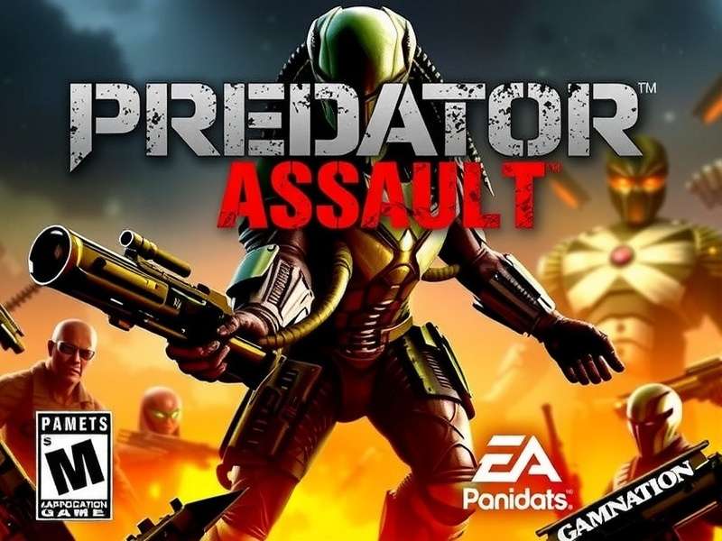 Predator Assault Official Cover Art Predator Assault Game Cover