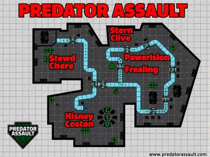 Predator Assault In-Game Map of Indian Cities Predator Assault Game Map